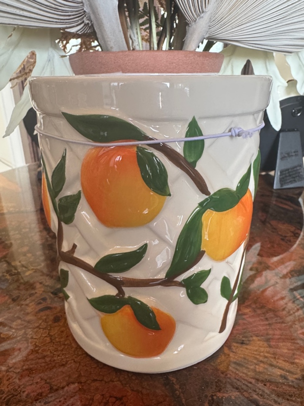 Vera Bradley Citrus Candle Holder
